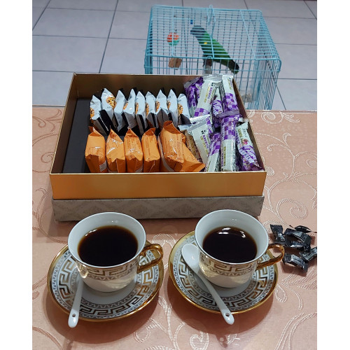 (含運/台灣現貨)☕️陶 歐式陶瓷下午茶咖啡杯-3件組(1杯+1匙+1盤)