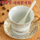 (含運/台灣現貨)☕️歐式陶瓷下午茶咖啡杯- 7件組(2杯+2匙+2盤+架檯)贈圓桌墊