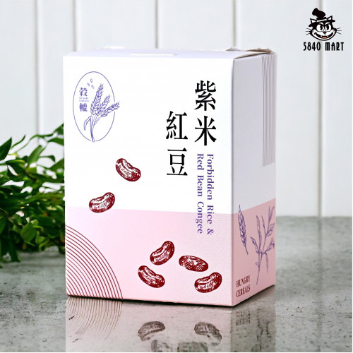 穀轆｜紫米紅豆 穀物沖泡飲 (禮盒6包入)