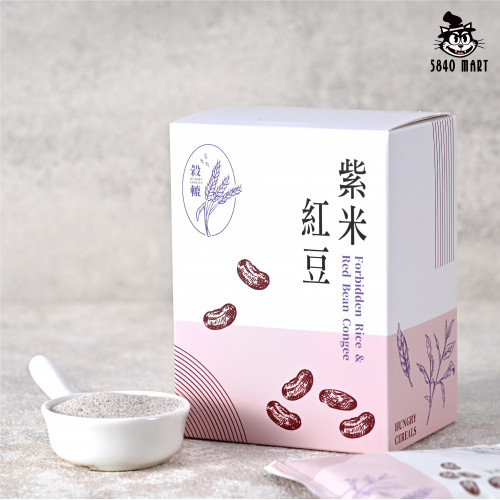 穀轆｜紫米紅豆 穀物沖泡飲 (禮盒6包入)