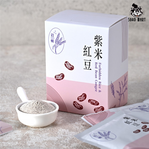 穀轆｜紫米紅豆 穀物沖泡飲 (禮盒6包入)