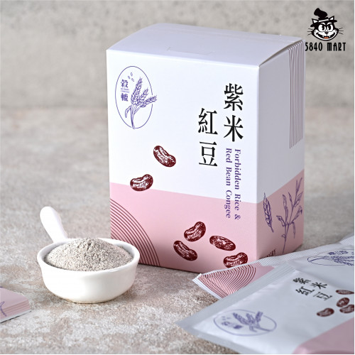 穀轆｜紫米紅豆 穀物沖泡飲 (禮盒6包入)