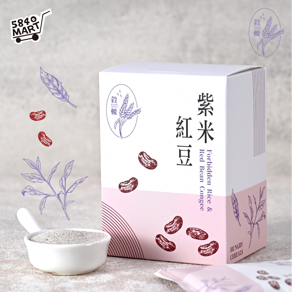 【穀轆】穀物沖泡飲 紫米紅豆